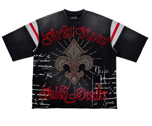 First Row Faith Dealer Oversized Tee - Black