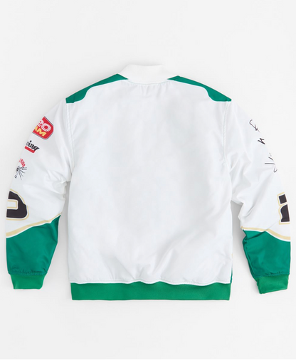 How High Racing Jacket - White