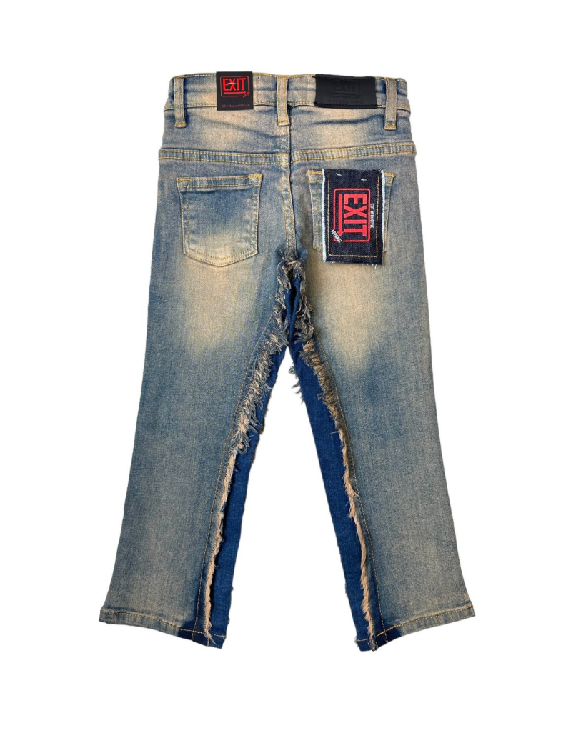 Exit Designer Kids Jeans - Blue Washed