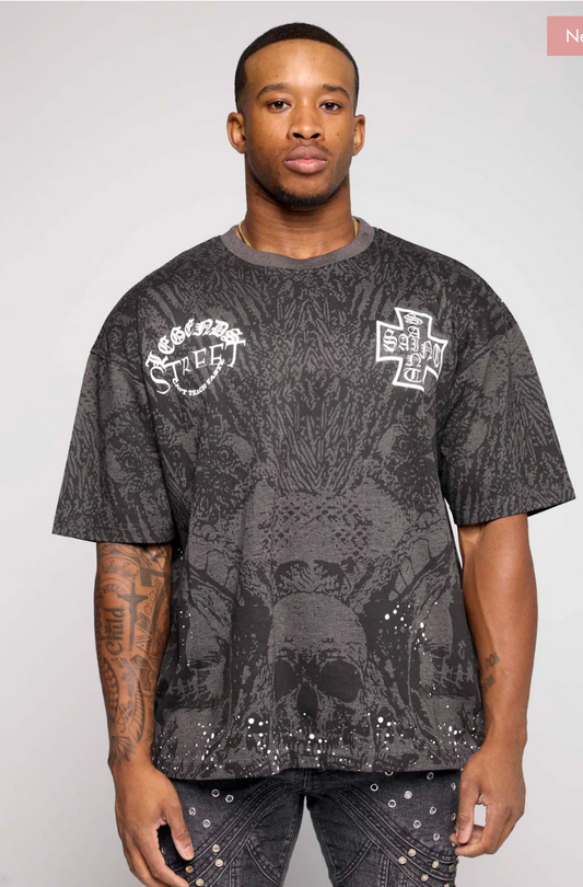 Legends Street Tee - Grey