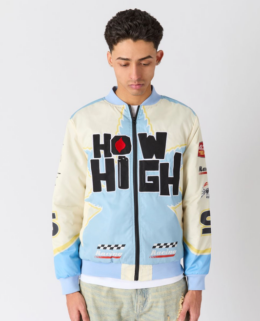 How High Racing Jacket - Blue