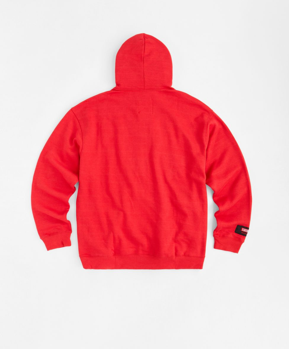 Scarface Old English Hoodie- Red