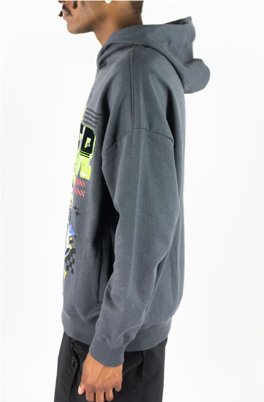 Rebel Racer Hoodie - Grey