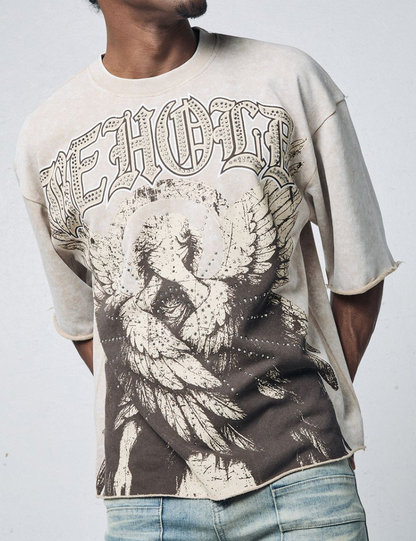 Behold Graphic Tee - Vintage Khaki