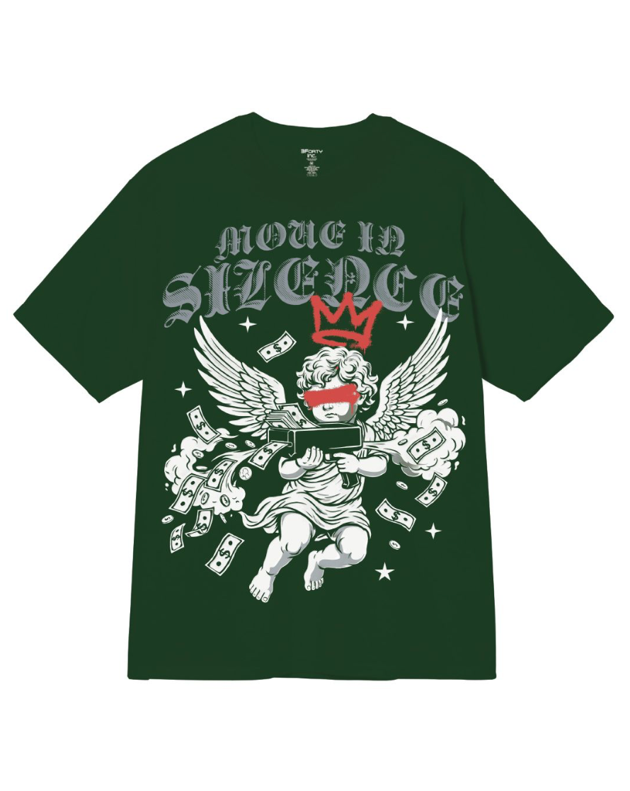 Move In Silence Tee - Green