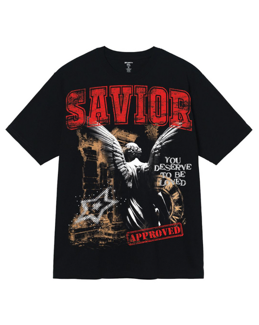 Big Men's Savior Tee - Black