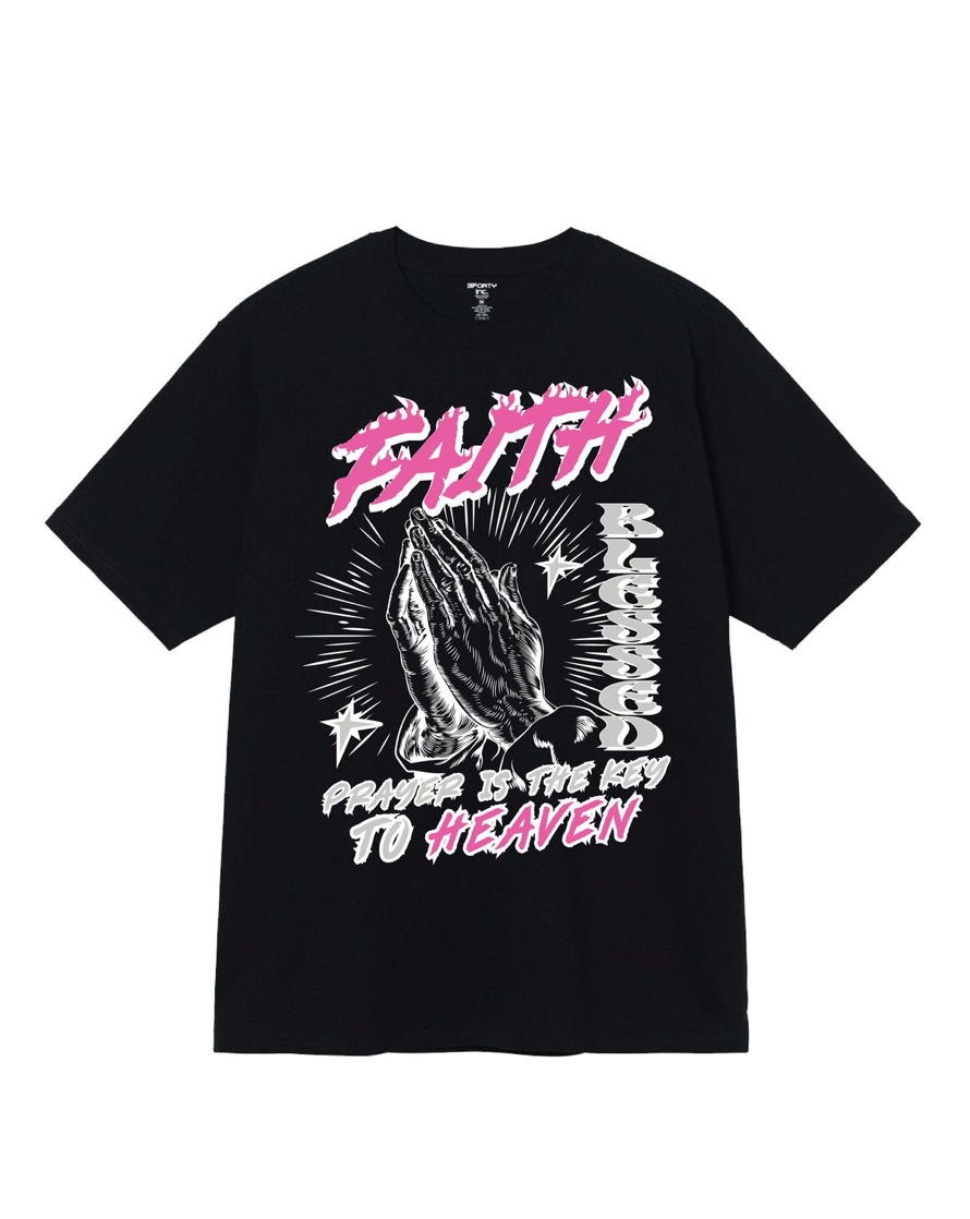 Big Men's Faith Tee - Black