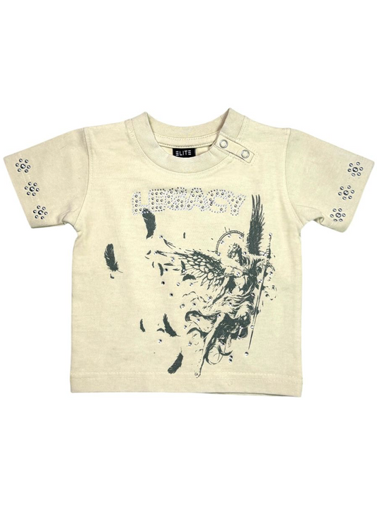 Legacy Kids Graphic Tee - Beige