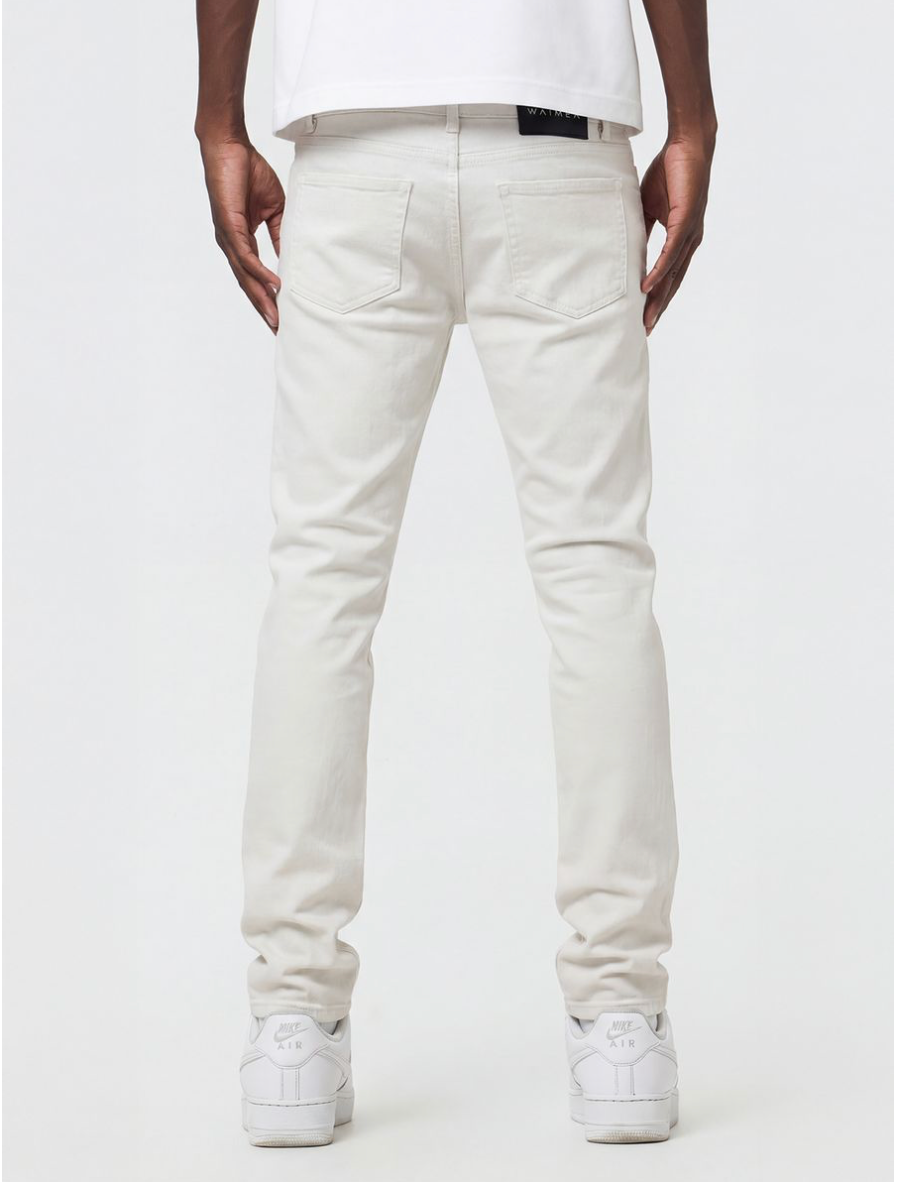 Skinny Denim Jeans - White