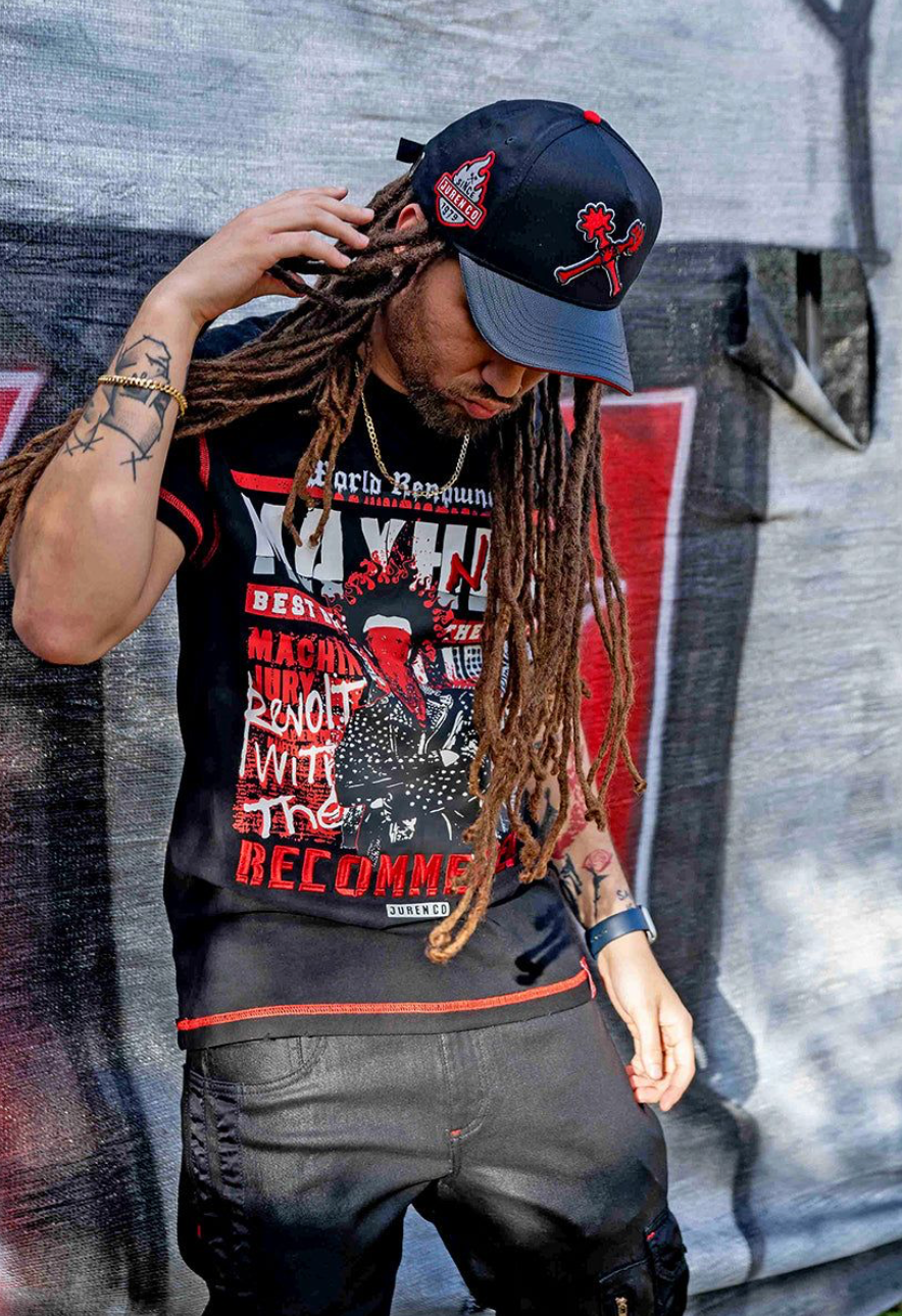 Mayhem Graphic Tee - Black