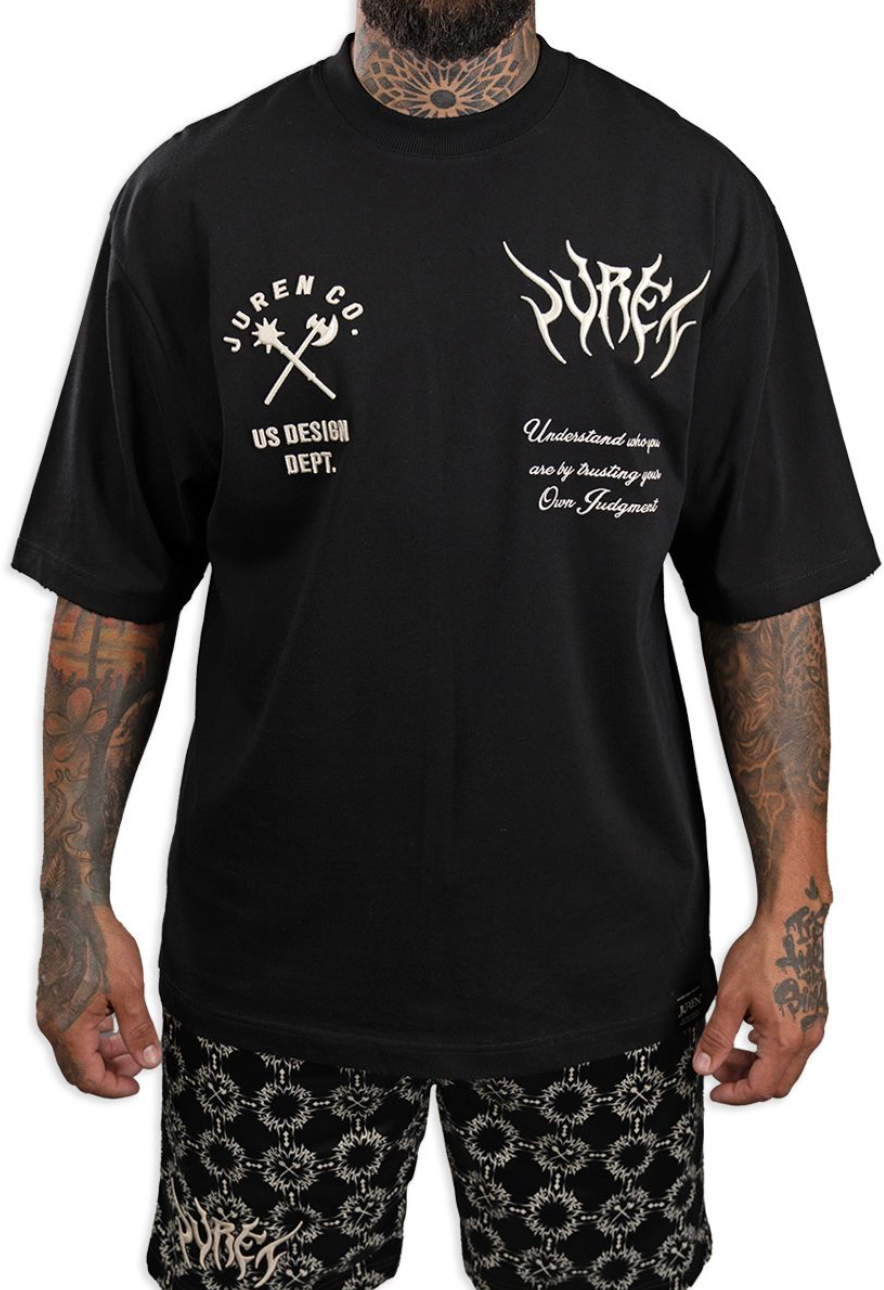 Juren Design Graphic Tee - Black