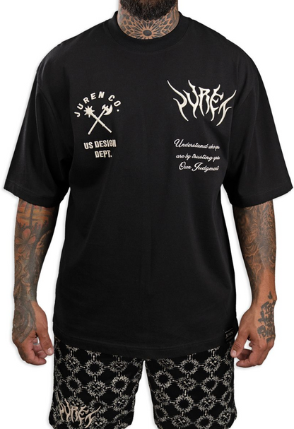 Juren Design Graphic Tee - Black