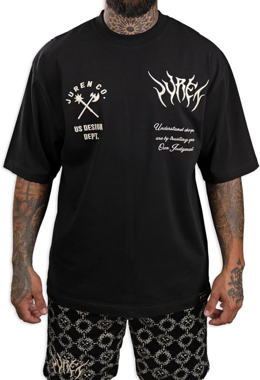Juren Design Graphic Tee - Black