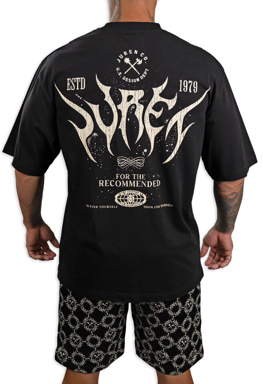 Juren Design Graphic Tee - Black