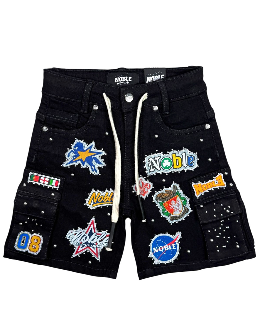 Noble Kids Jorts - Black