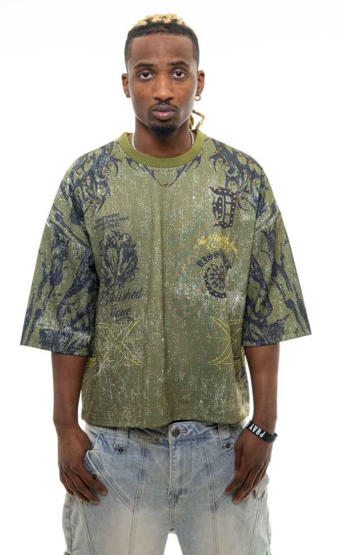 Disorder World Is Mine Jersey - green