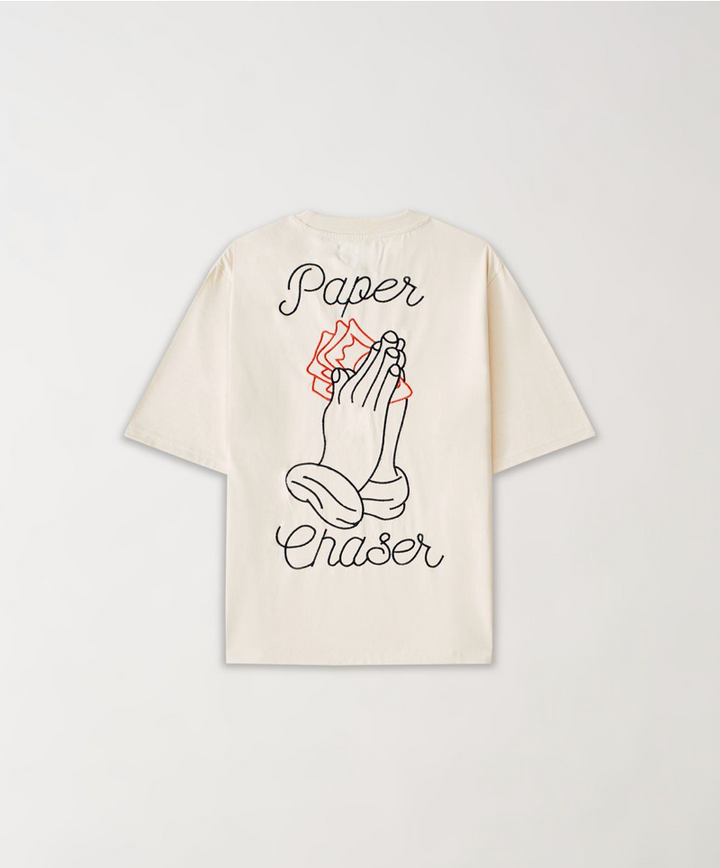 Paper Chaser Graphic Tee - Cream