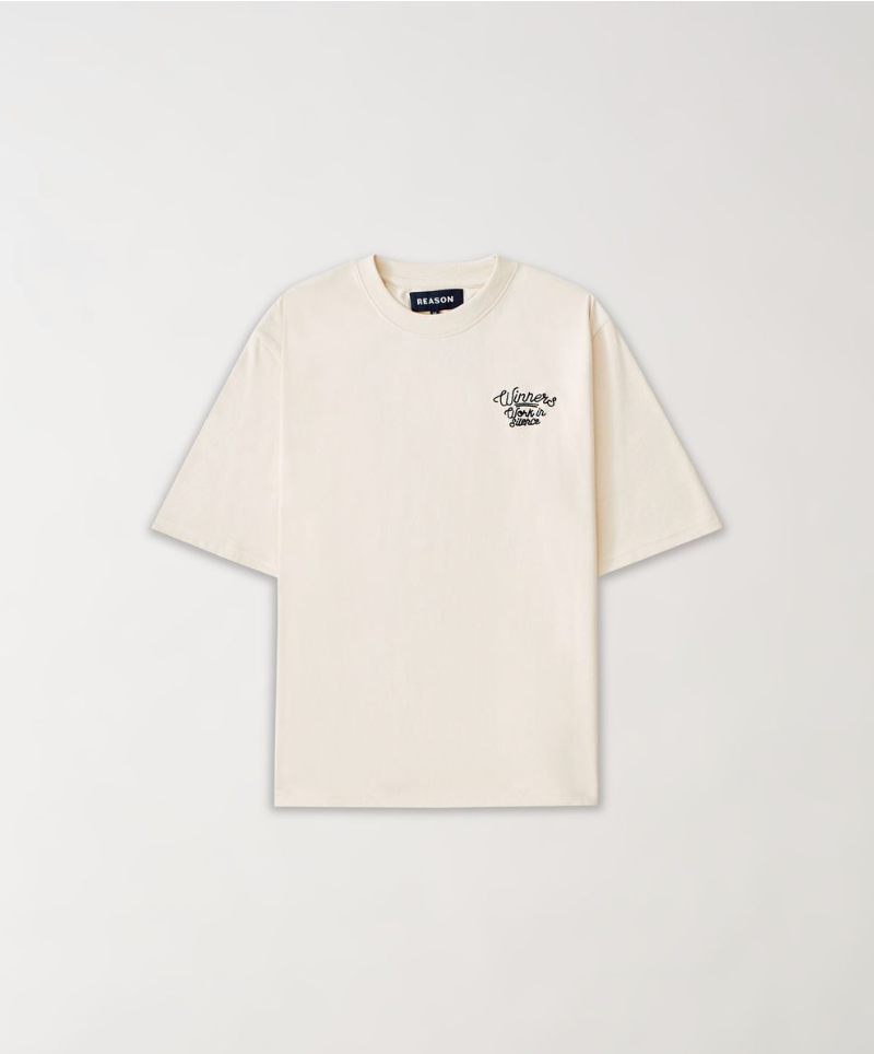Paper Chaser Graphic Tee - Cream