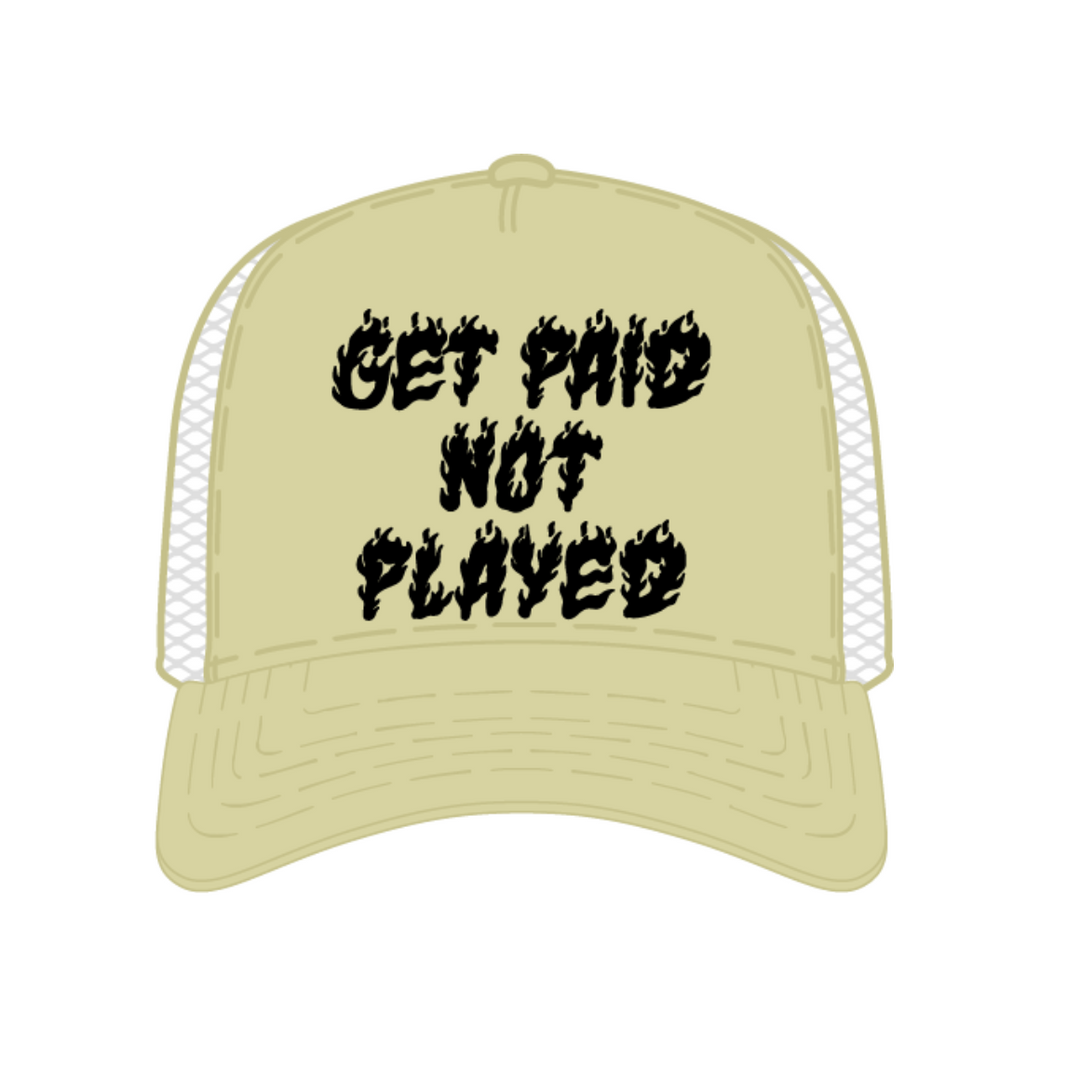 Get Paid SnapBack - Beige