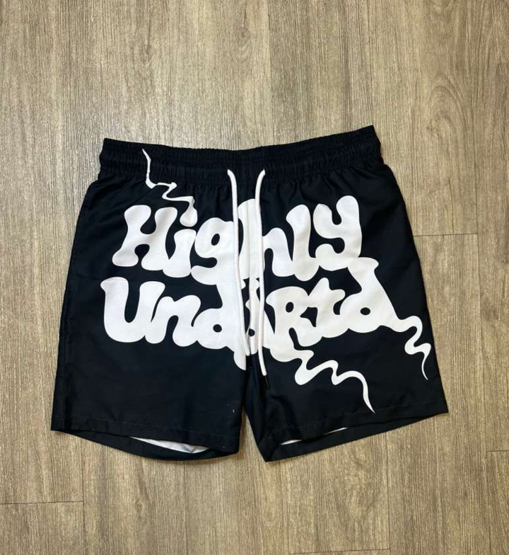 Above The Stars Shorts - Black