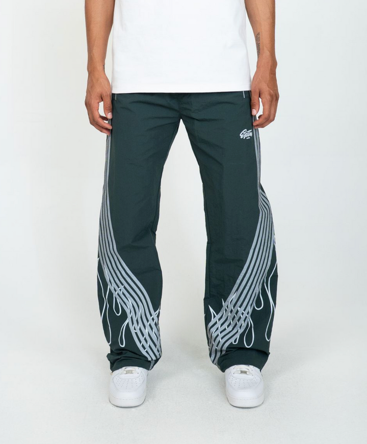 FLAME HIGHLAND PANTS Black, Green, Red Or Blue