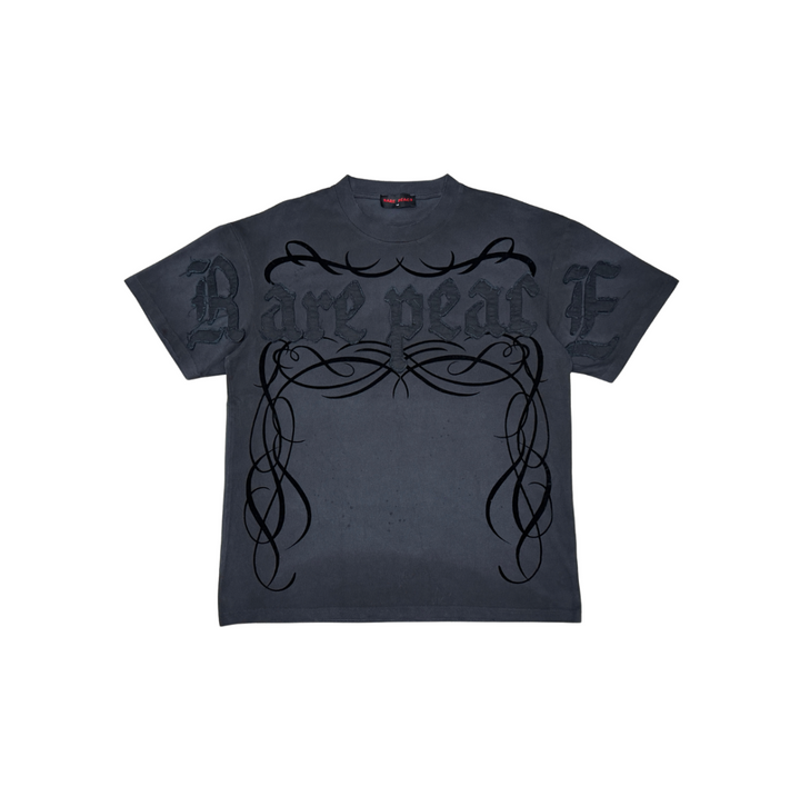 WASHED TEE W/ CUT &amp; SEW DETAIL