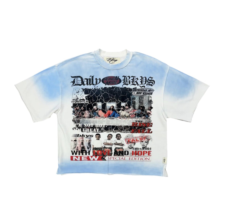 "DAILY BKYS" F-TERRY T-SHIRTS