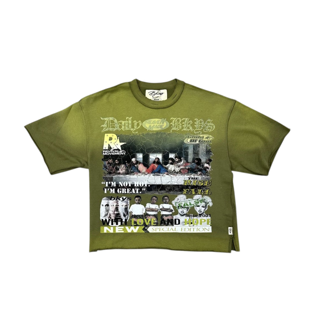 "DAILY BKYS" F-TERRY T-SHIRTS