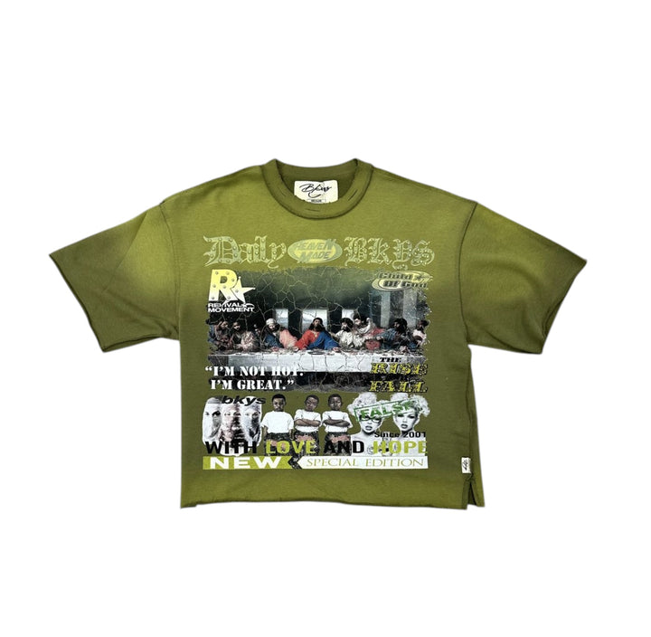 "DAILY BKYS" F-TERRY T-SHIRTS