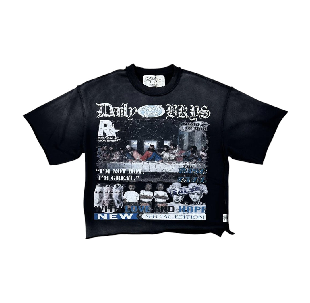 "DAILY BKYS" F-TERRY T-SHIRTS