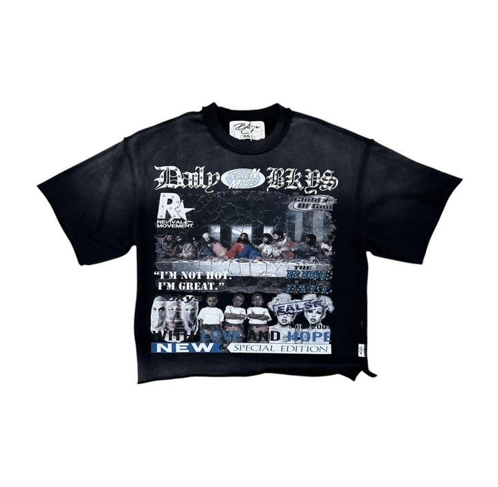 "DAILY BKYS" F-TERRY T-SHIRTS