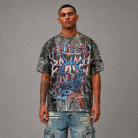 Silver Scorpion Tee - Camo