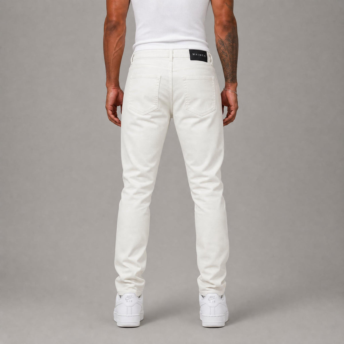Skinny Denim Jeans - White
