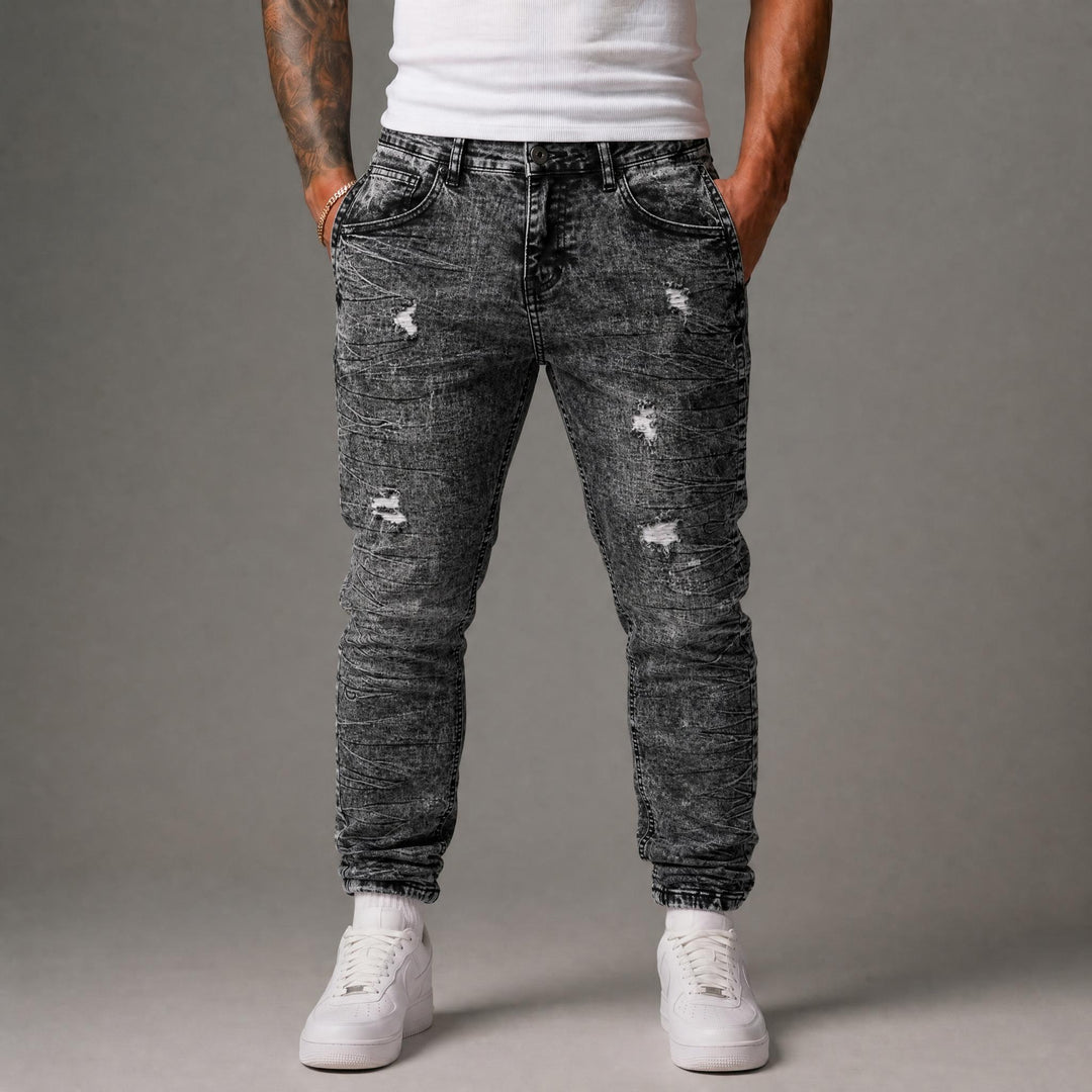 Skinny Fit Jeans - Acid Wash