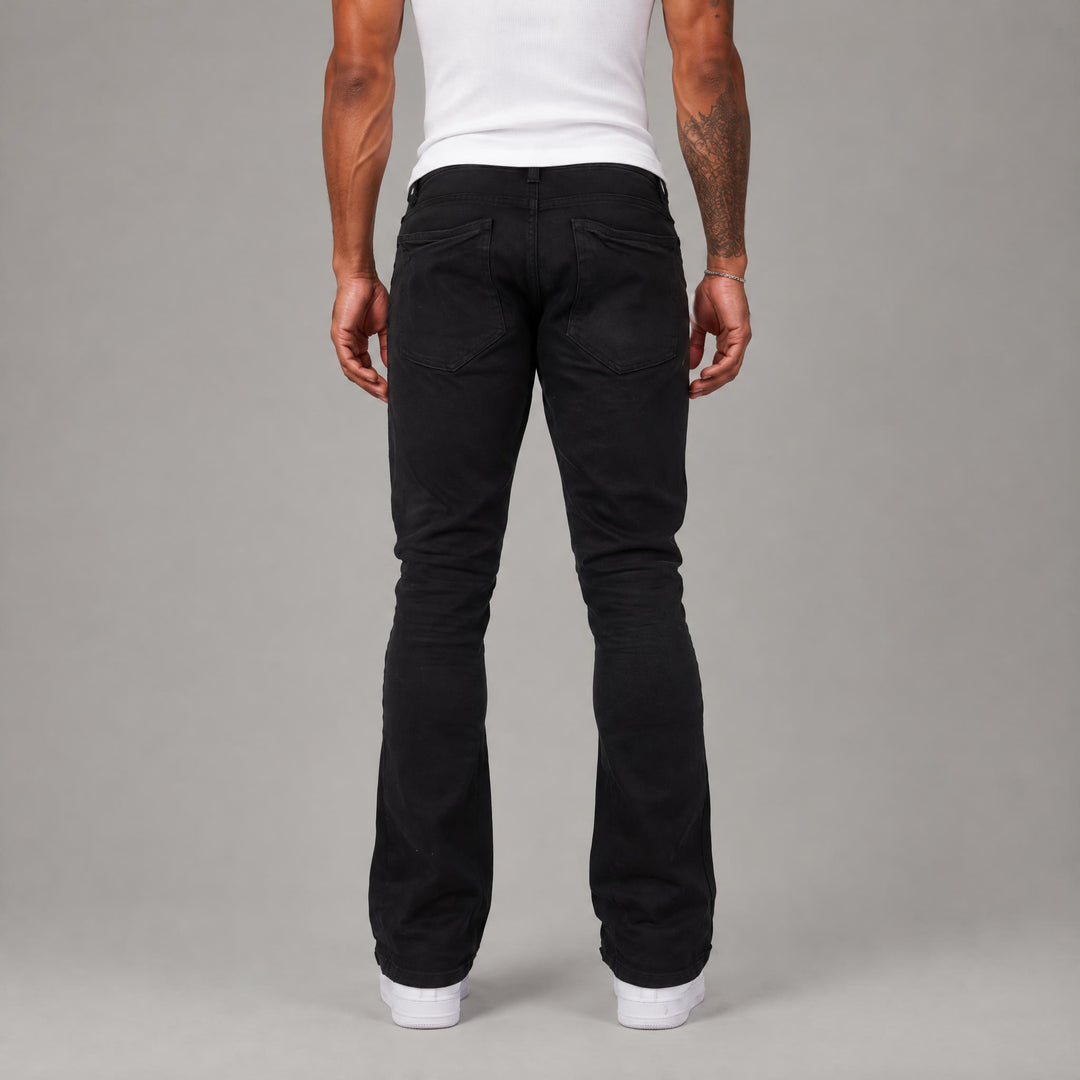 Stacked Fit Denim Pants - Men&