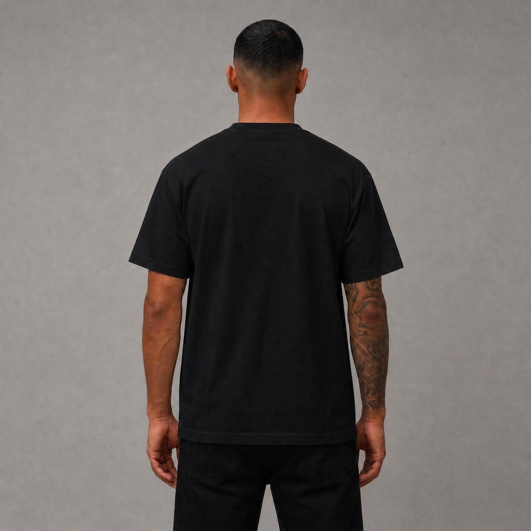 Stacks Graphic Tee - Black