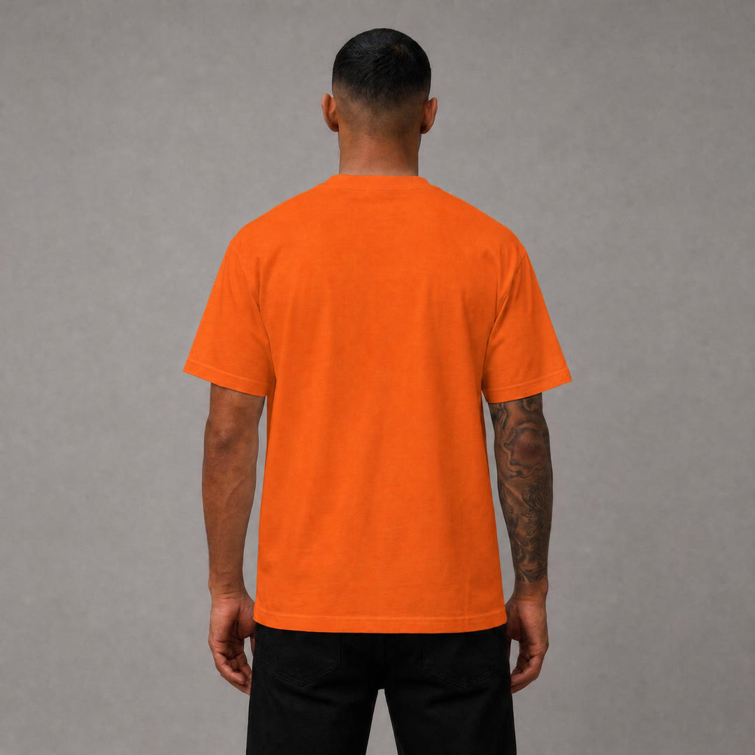 Stacks Graphic Tee - Orange