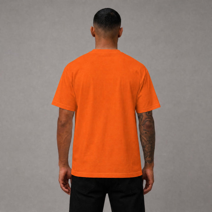 Stacks Graphic Tee - Orange