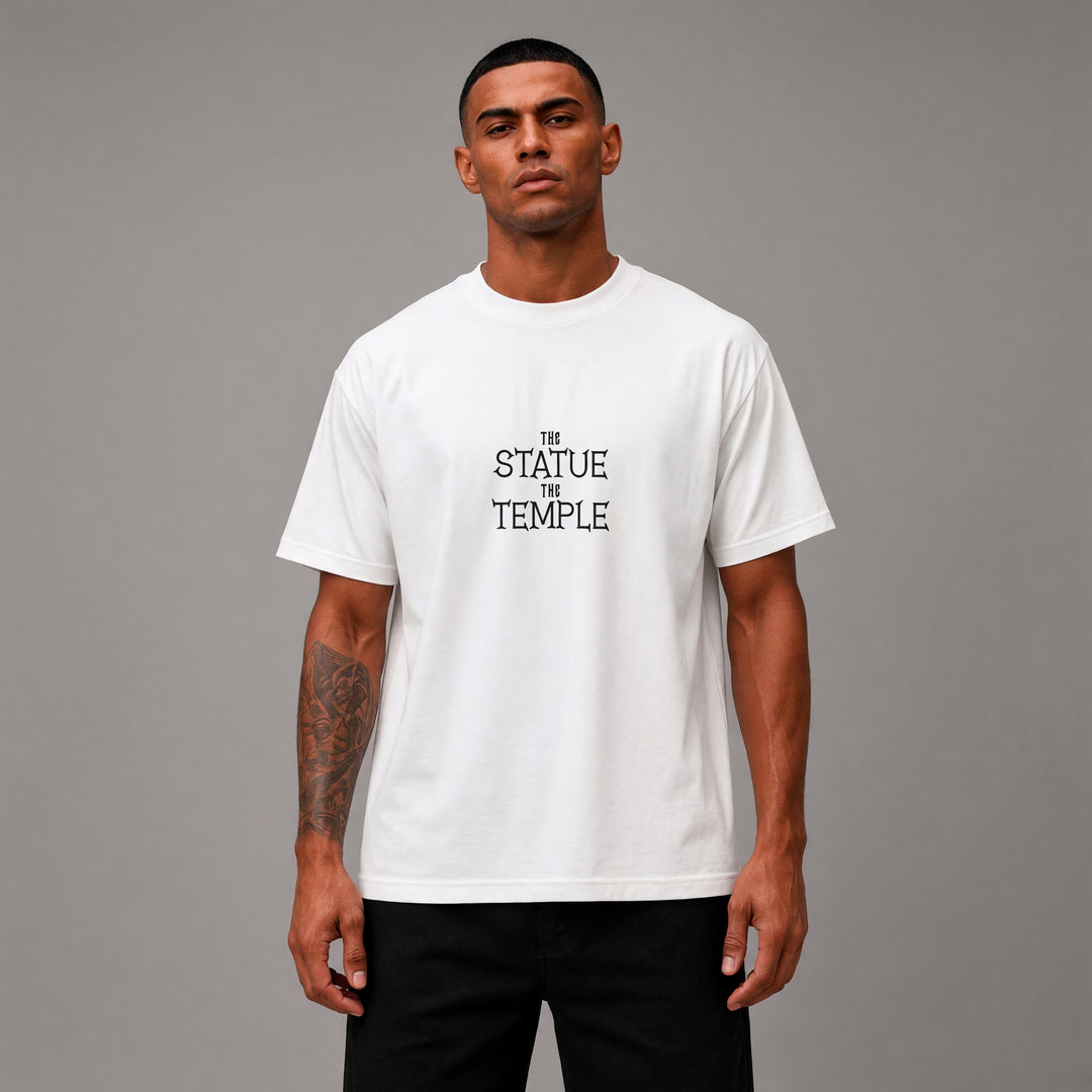 Statue Temple T-Shirt (CL14 White)
