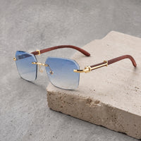 Sunglasses (rs2401) -Blue/Gold