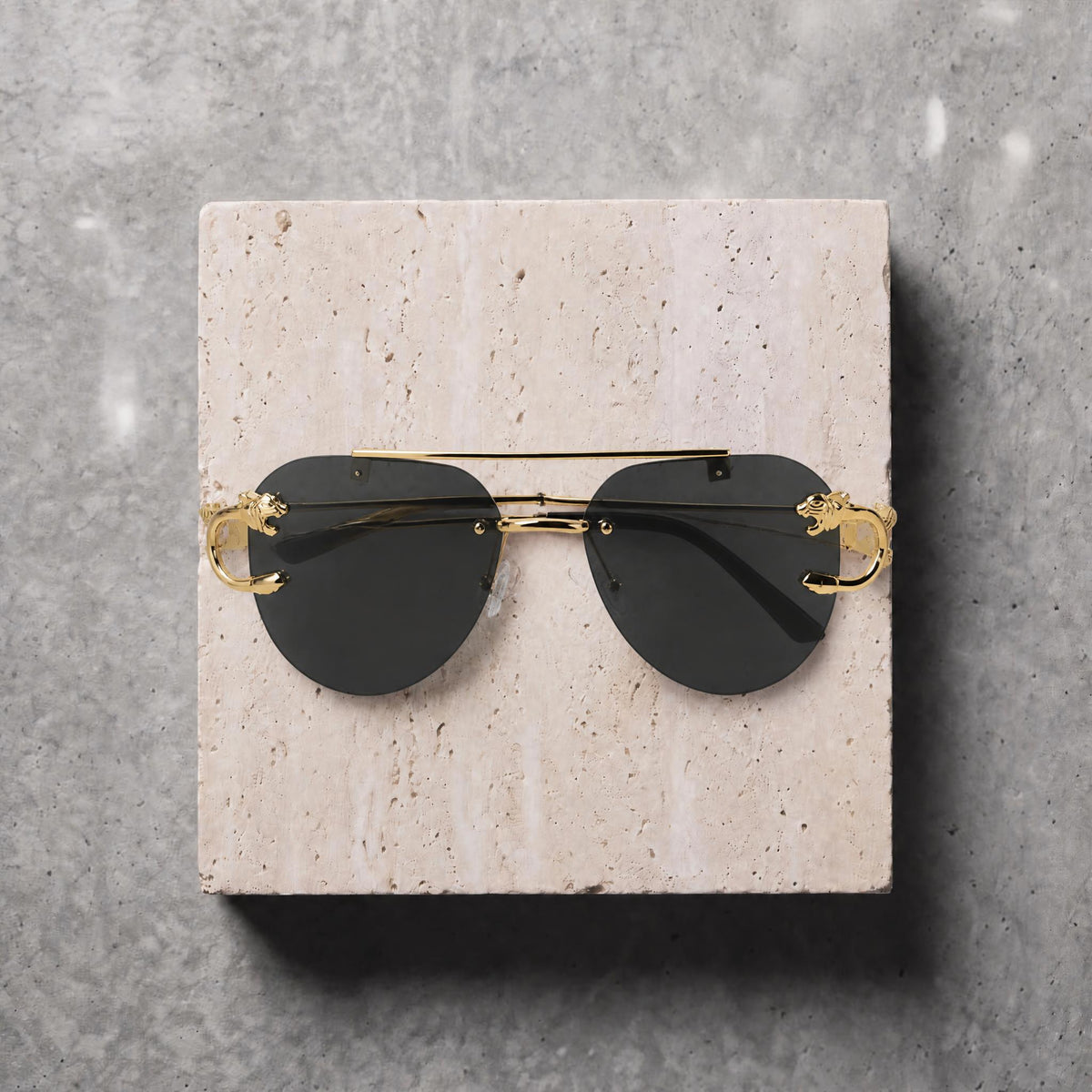 Sunglasses (rs2403) -gold/black