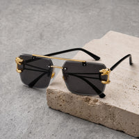 Sunglasses (rs2436) -Gold/Black