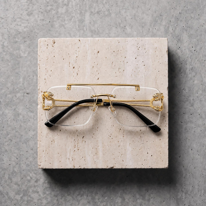 Sunglasses (rs2437) -Gold/clear