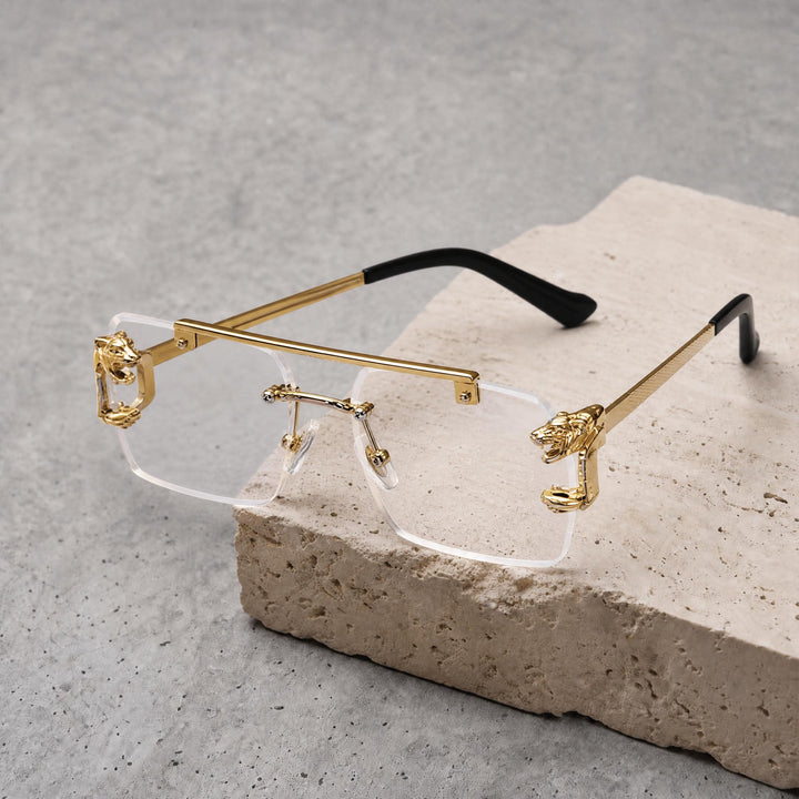 Sunglasses (rs2437) -Gold/clear