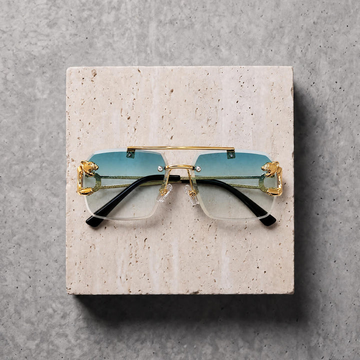Sunglasses (rs2439) -Gold/Green