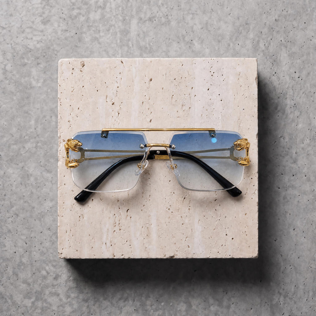 Sunglasses (rs2440) - Gold/Blue