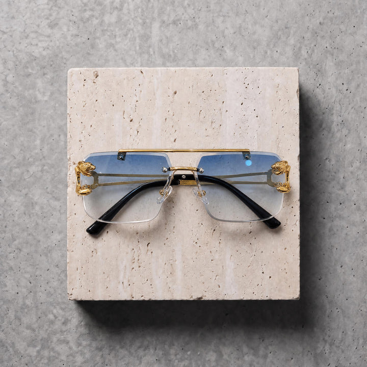 Sunglasses (rs2440) - Gold/Blue
