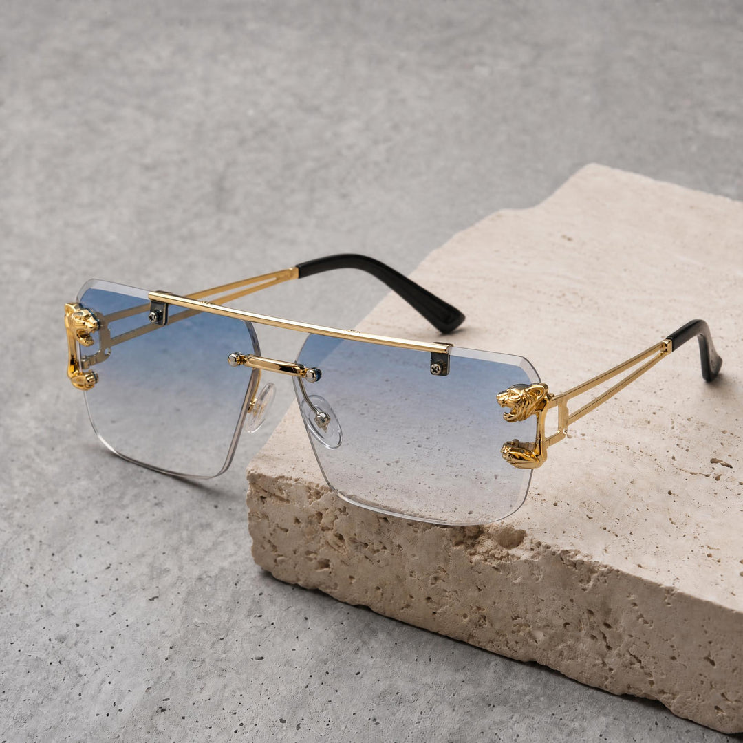 Sunglasses (rs2440) - Gold/Blue