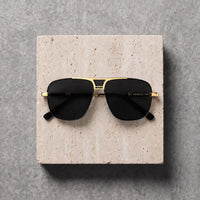 Sunglasses (rs2442) -Gold/Black