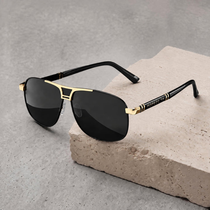 Sunglasses (rs2442) -Gold/Black